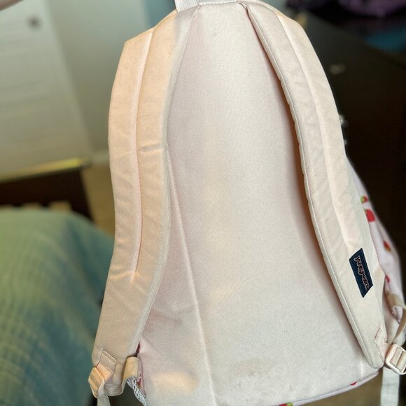 JanSport Big Student 17.5"-Backpack in Strawberry Shower Pink - Picture 11 of 16